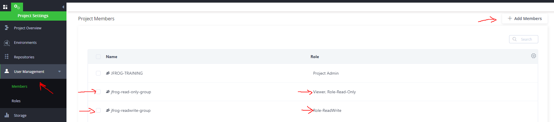 Assign Role To Group